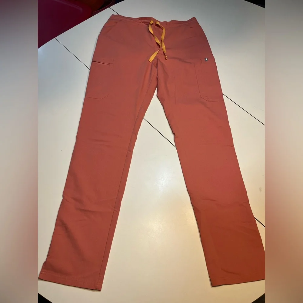 Figs Orange Women's Pants - Picture 1 of 5